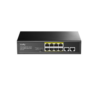 CUDY50 - Switch 8 ports Gigabit PoE+